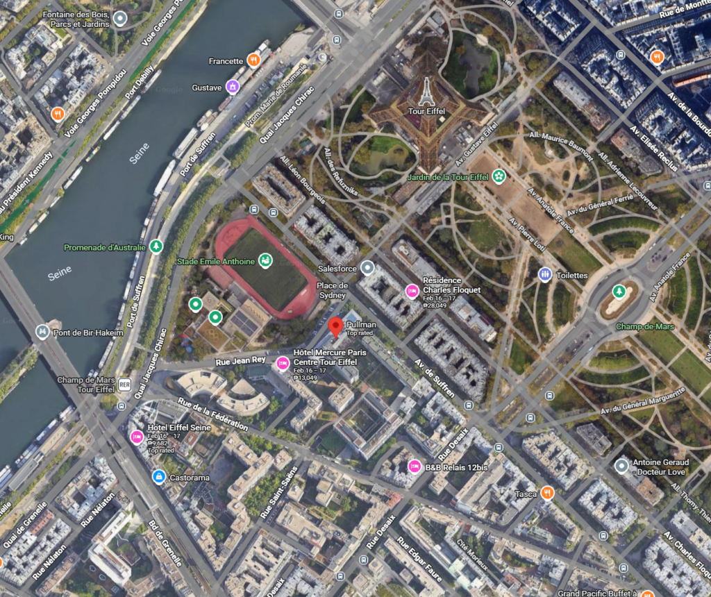 Hotel Pullman Paris Tour Eiffel