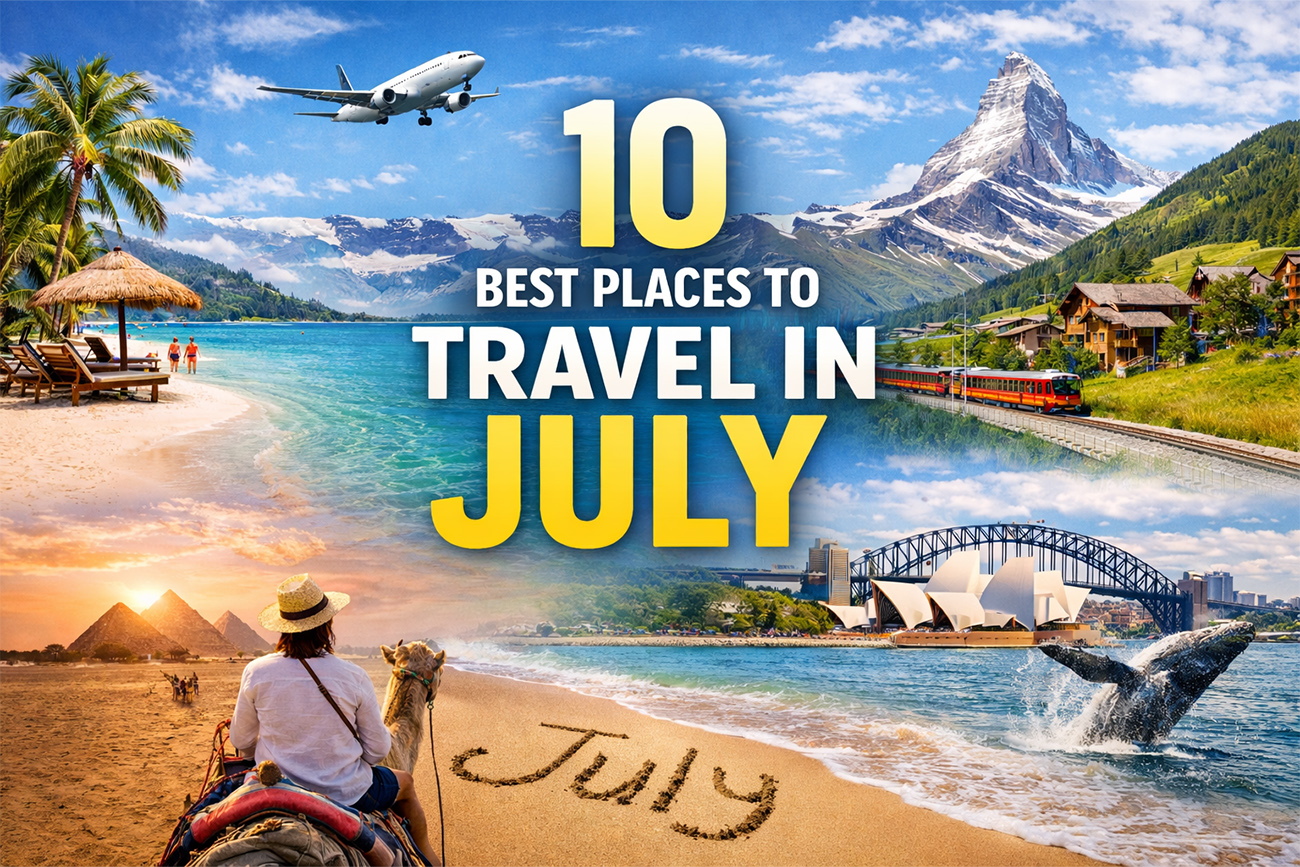 Best Places to Travel in July