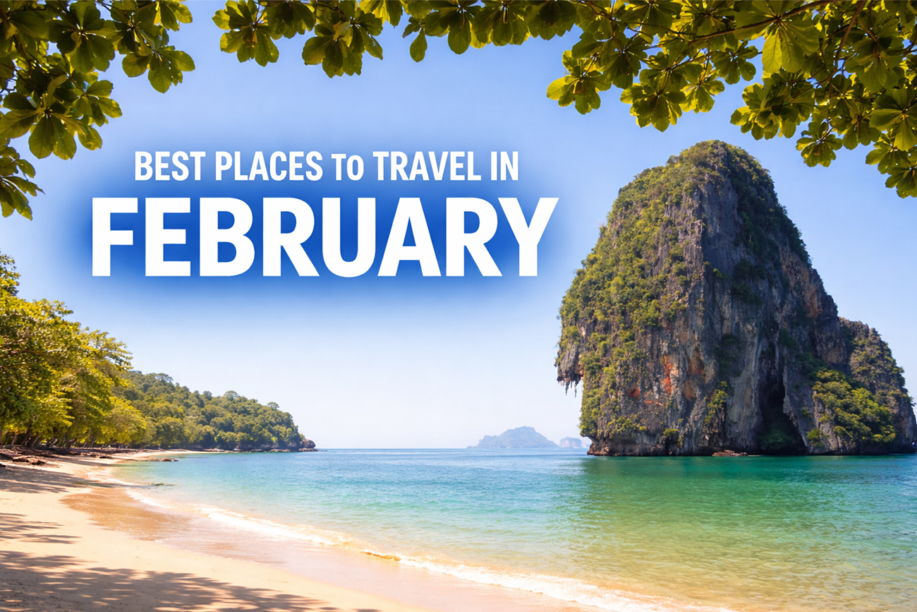 best places to travel in February