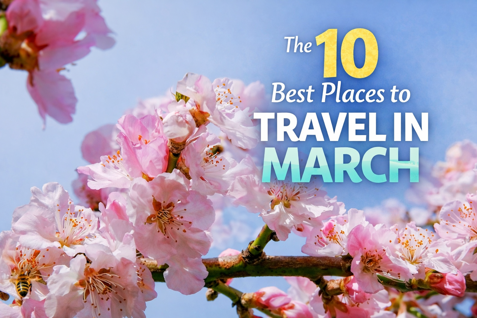 best places to travel in March