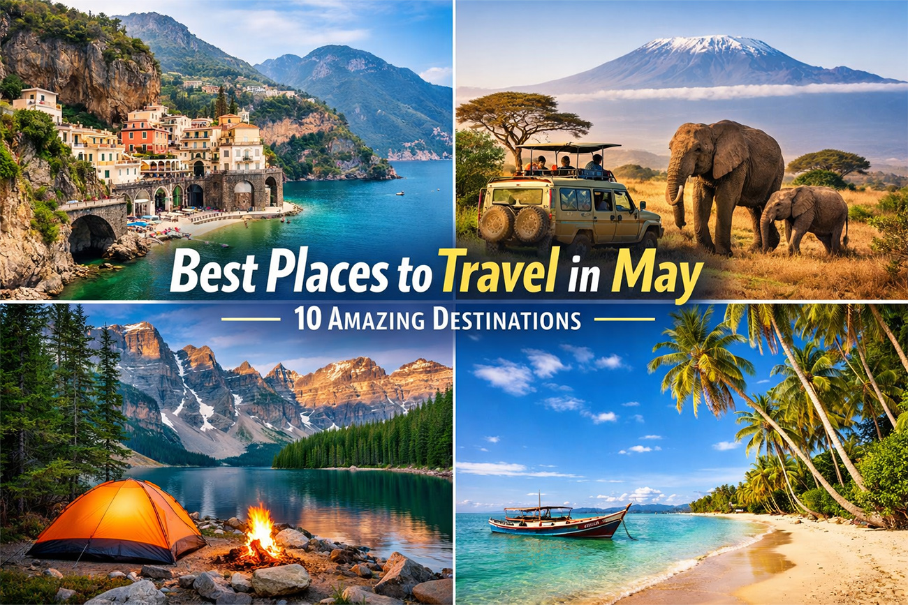 best places to travel in May